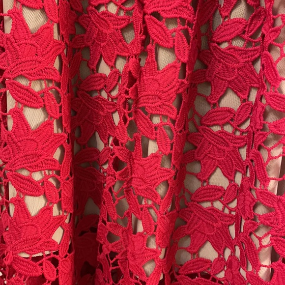 Amazing quality red cocktail dress - Picture 5 of 5